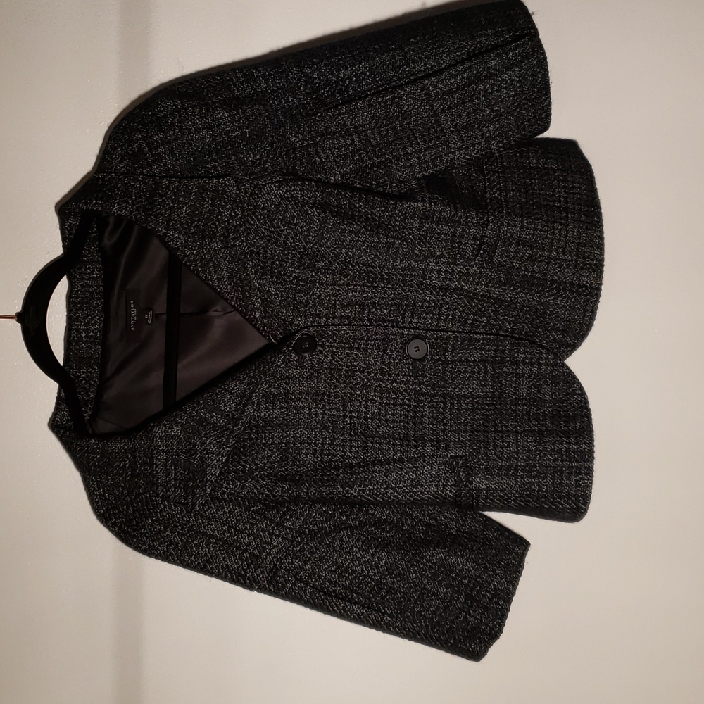 Ann Taylor Loft blazer in a size 6. Excellent condition. It is blue and black - Picture 7 of 8